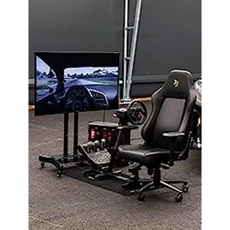 Arozzi Velocit` - gaming chair wheel/pedals stand
