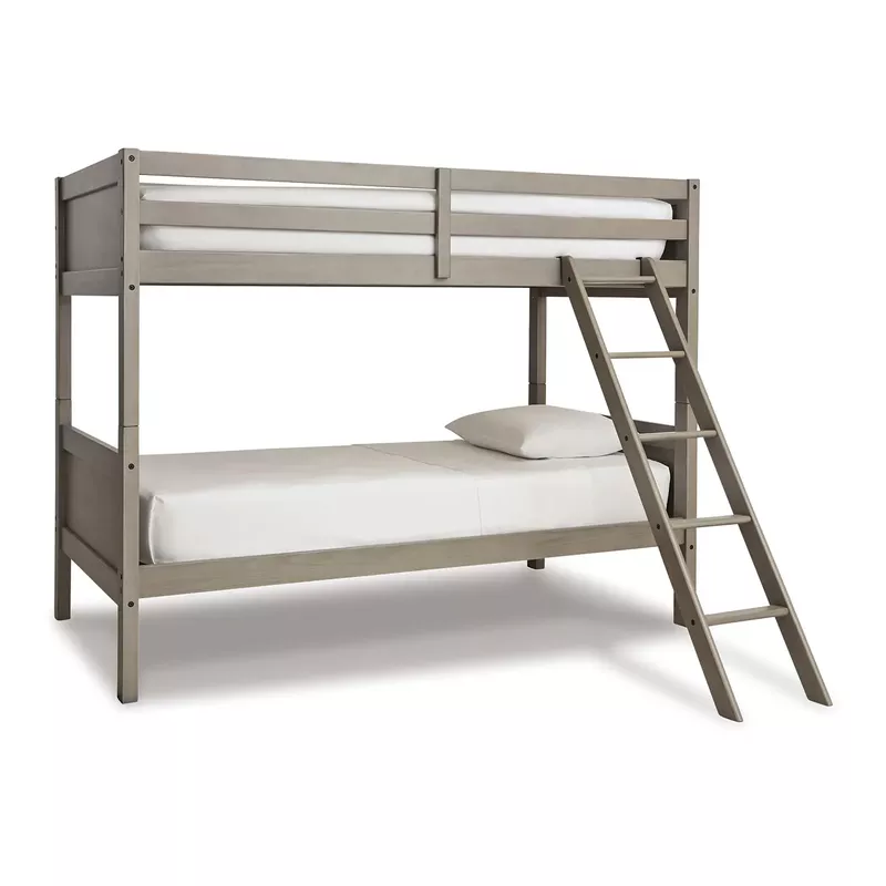 Lettner Twin/Twin Bunk Bed w/Ladder