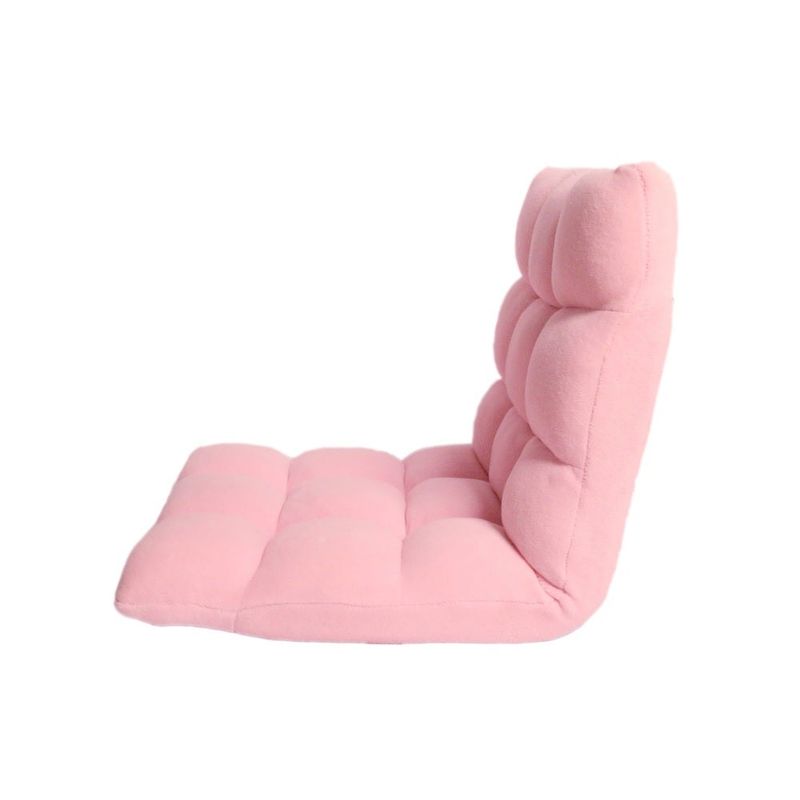 Chic Home Armless Quilted Recliner Chair, Baby Pink - Pink