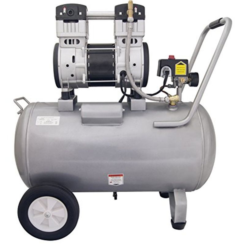 California Air Tools 15020C Ultra Quiet & Oil-Free 2.0 Hp 15.0 gallon Steel Tank Air Compressor