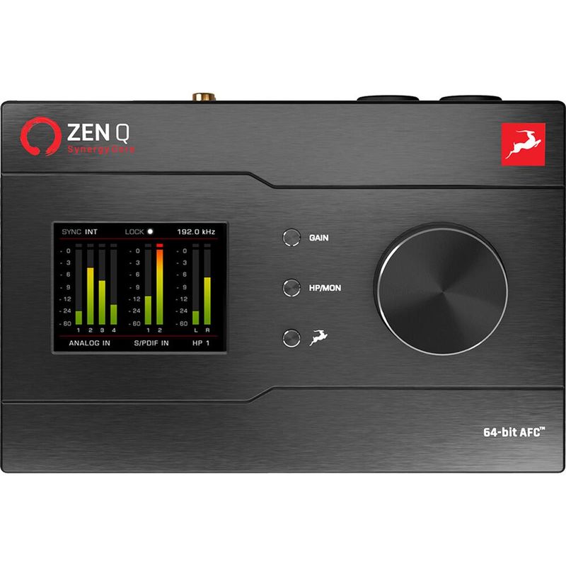 Antelope Audio Zen Q Synergy Core Desktop 14x10 Bus-Powered USB Type-C Audio Interface