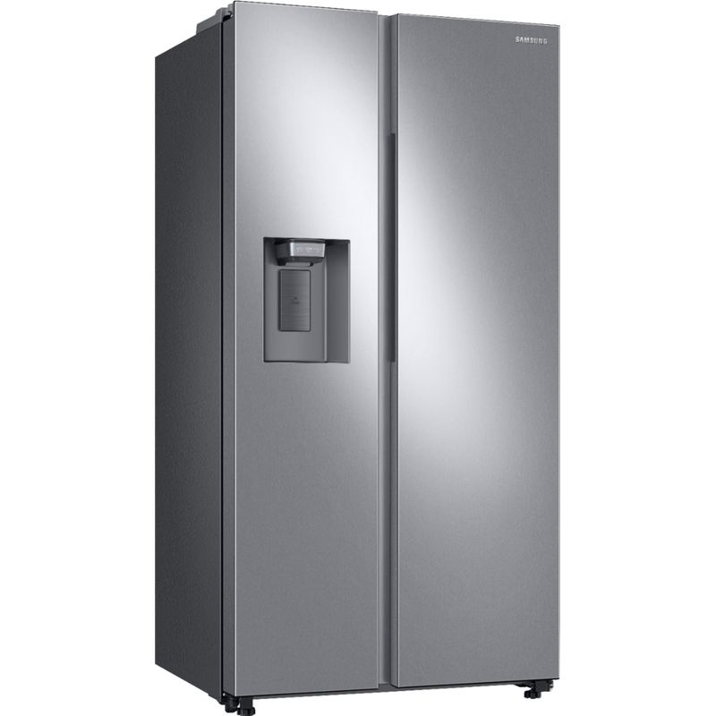Angle Zoom. Samsung - 22 Cu. Ft. Side-by-Side Counter-Depth Refrigerator - Stainless steel
