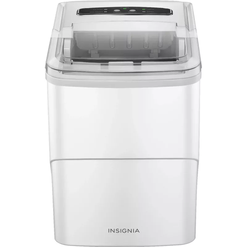 Insignia™ - Portable Ice Maker with Auto Shut-Off - White