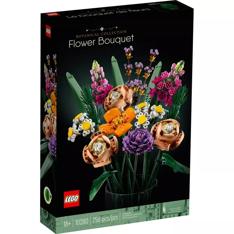 LEGO - Botanical Collection Flower Bouquet 10280 Building Kit (756 Pieces)