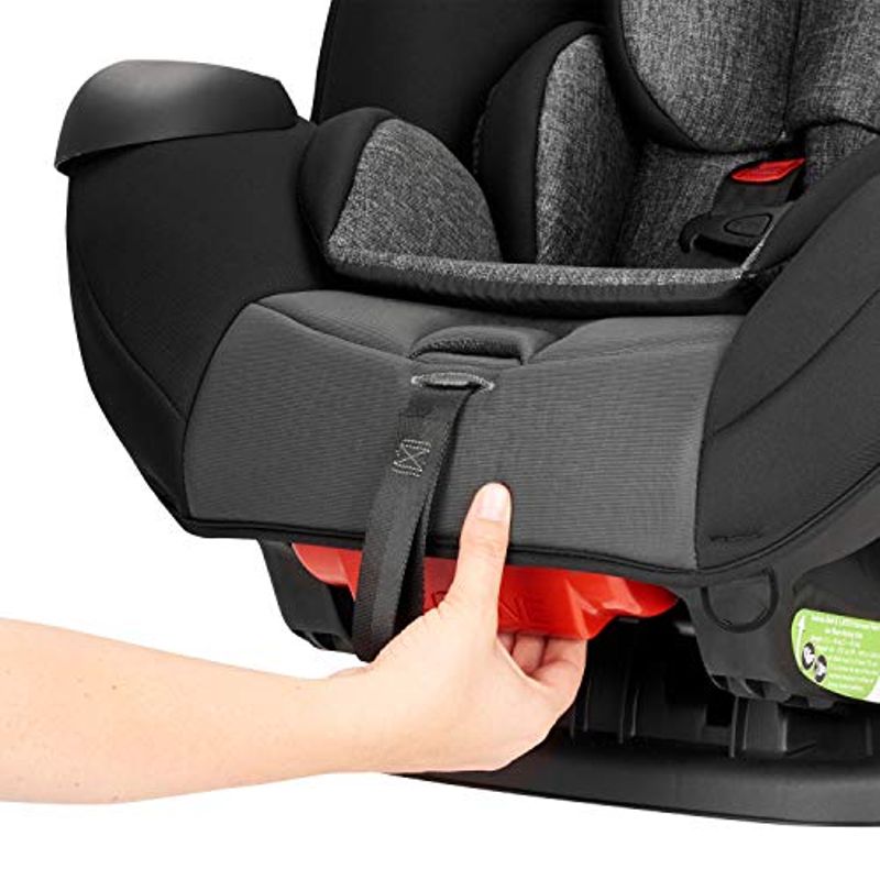 Evenflo Symphony Sport All-in-One Car Seat, Charcoal Shadow