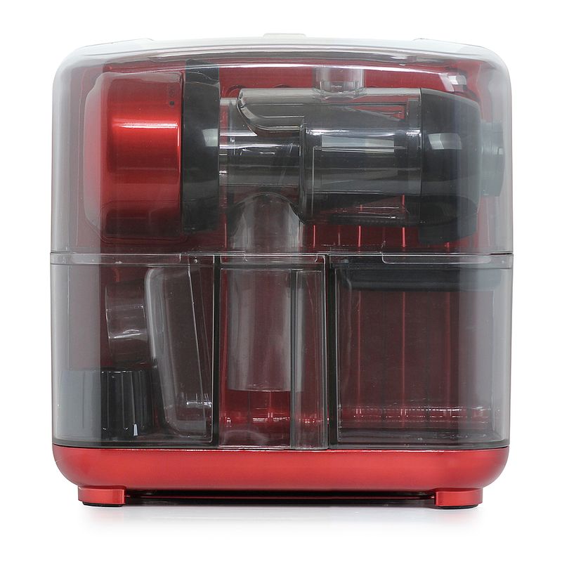 Alt View Zoom 1. Omega - Cold Press 365® Masticating Slow Juicer with OnBoard Storage, Red - Red