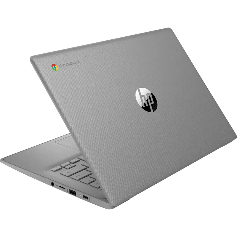 HP - 14" Chromebook Laptop - Intel Celeron - 4GB Memory - 64GB eMMC - Modern Gray