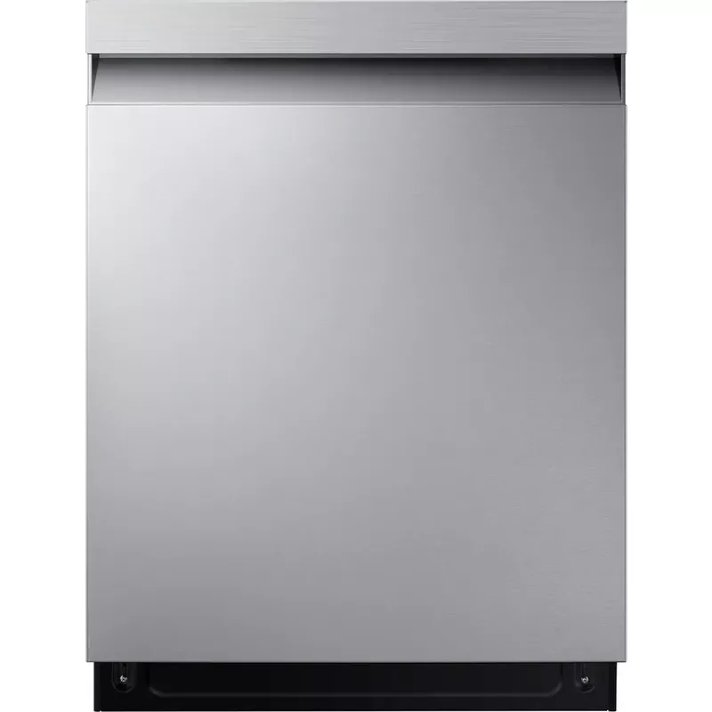 Samsung - 24" Top Control Smart Built-In Stainless Steel Tub Dishwasher with Storm Wash, 48 dBA - Stainless Steel