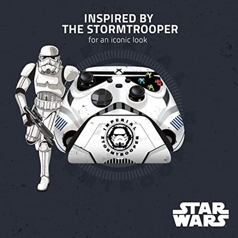 Razer Limited Edition Stormtrooper Wireless Controller & Quick Charging Stand Bundle for Xbox Series X|S, Xbox One: Impulse Triggers -...