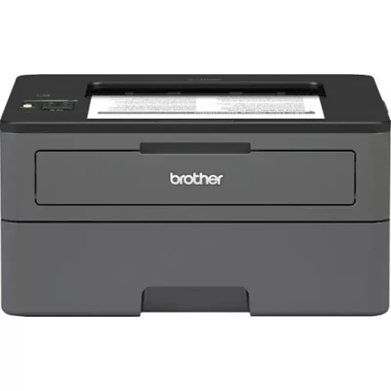 Brother - HL-L2370DW Wireless Black-and-White Refresh Subscription Eligible Laser Printer - Gray