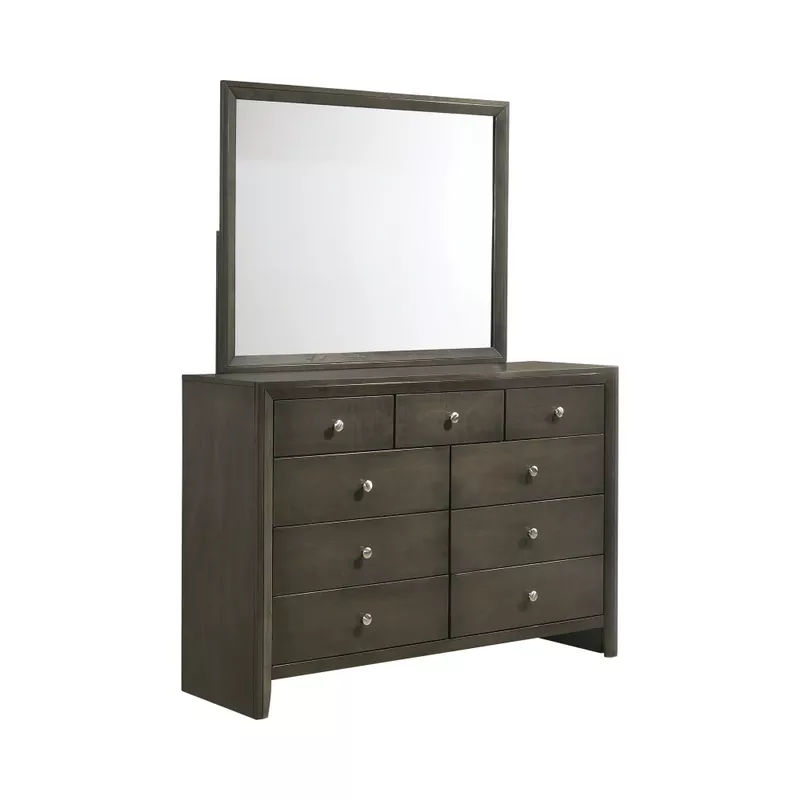 Serenity 9-drawer Dresser Mod Grey