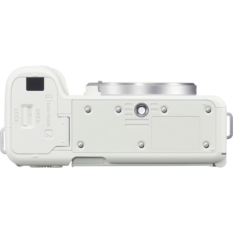 Alt View Zoom 2. Sony - Alpha ZV-E1 Full-frame Vlog Mirrorless Lens Camera (Body Only) - White