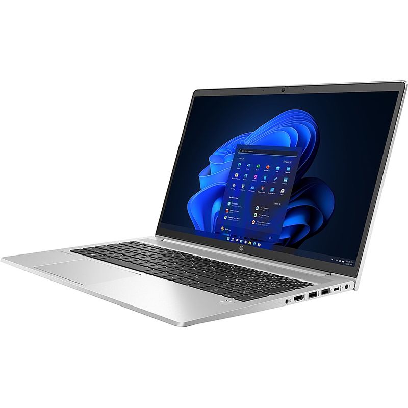 Left Zoom. HP - ProBook 445 G9 14" Laptop - AMD Ryzen 5 - Memory - 256 GB SSD - Silver