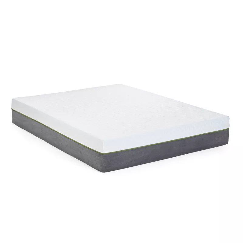 FlexSleep 12" Medium Copper Gel Infused Full Premium Memory Foam Mattress/Bed-in-a-Box
