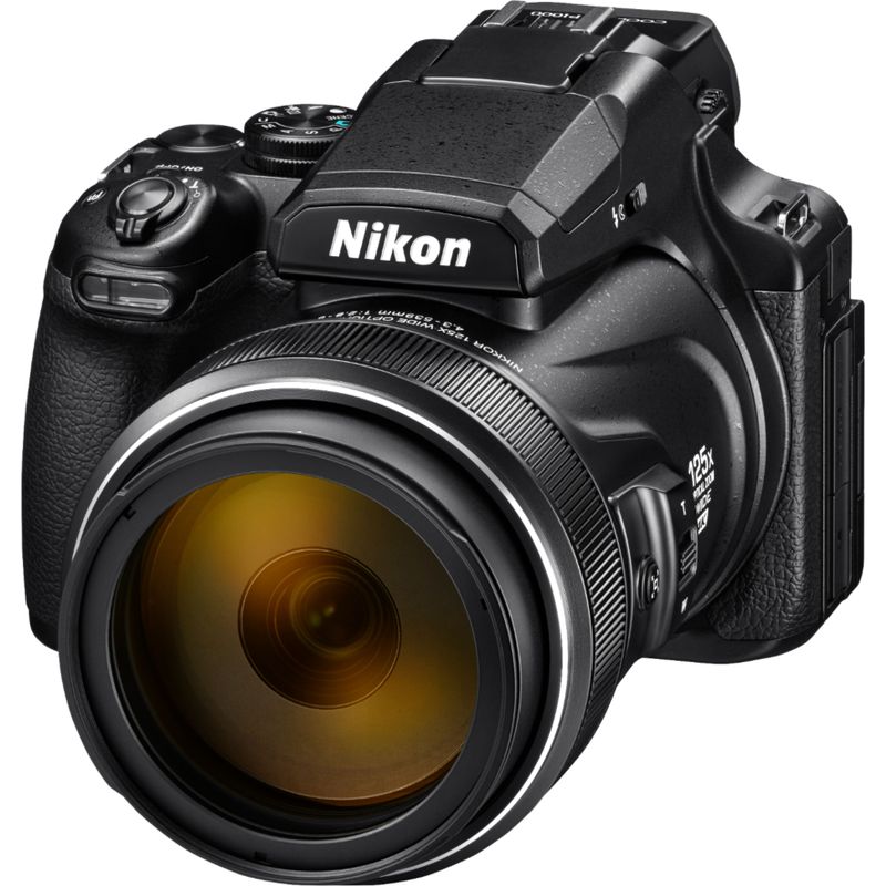 Left Zoom. Nikon - COOLPIX P1000 16.0-Megapixel Digital Camera - Black