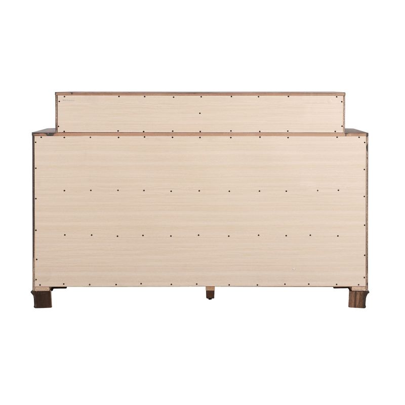 LaVita 10-drawer Wood Dresser - Oak