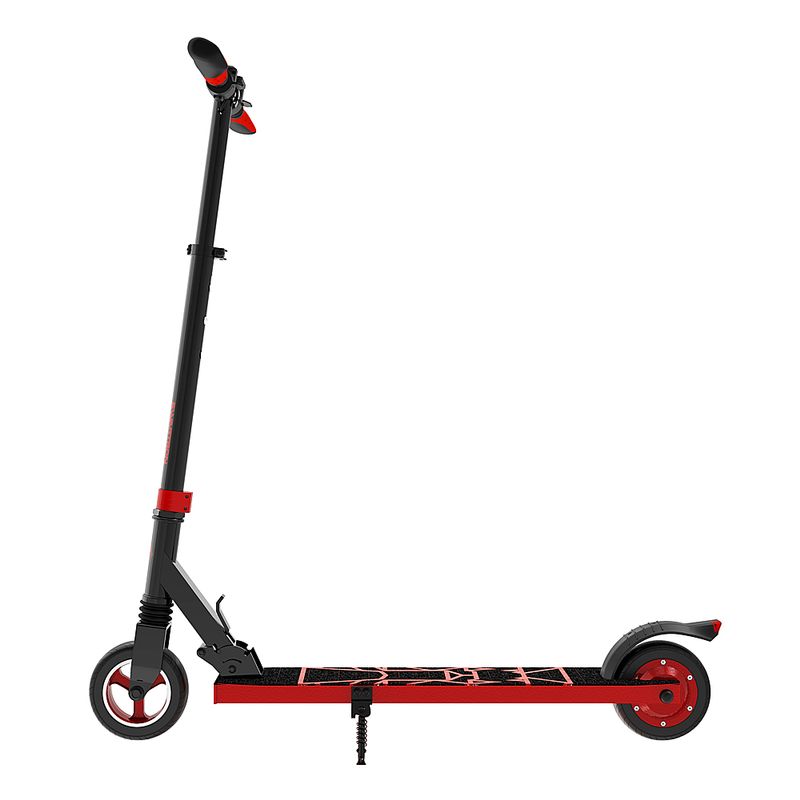 Alt View Zoom 11. Swagtron - Swagger Foldable Electric Scooter w/7.9 Mi Max Operating Range & 15.5 mph Max Speed - Red