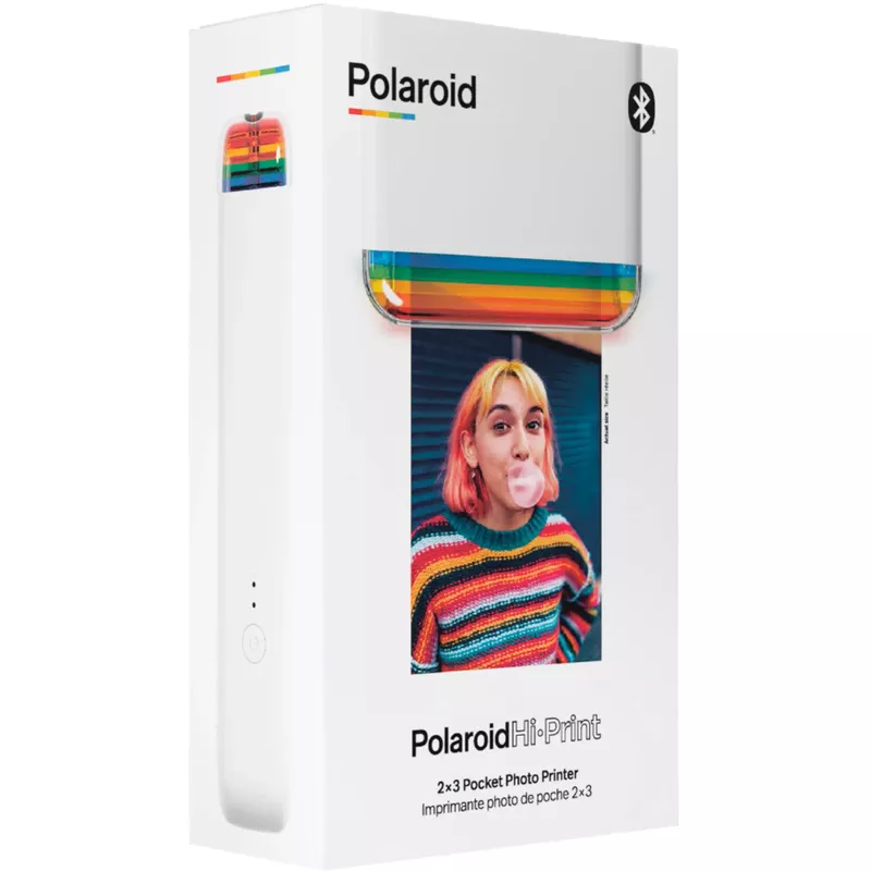 Polaroid - Hi-Printer 2x3 Pocket Printer - White