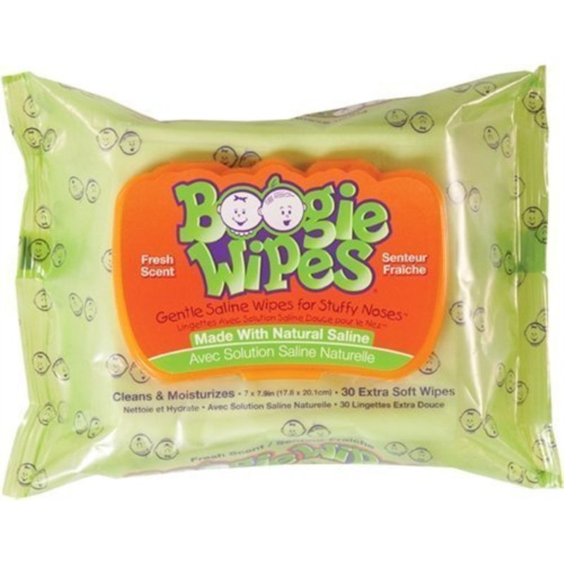 Pack of 3 Fresh Scent Boogie Wipes 30 Count Packs