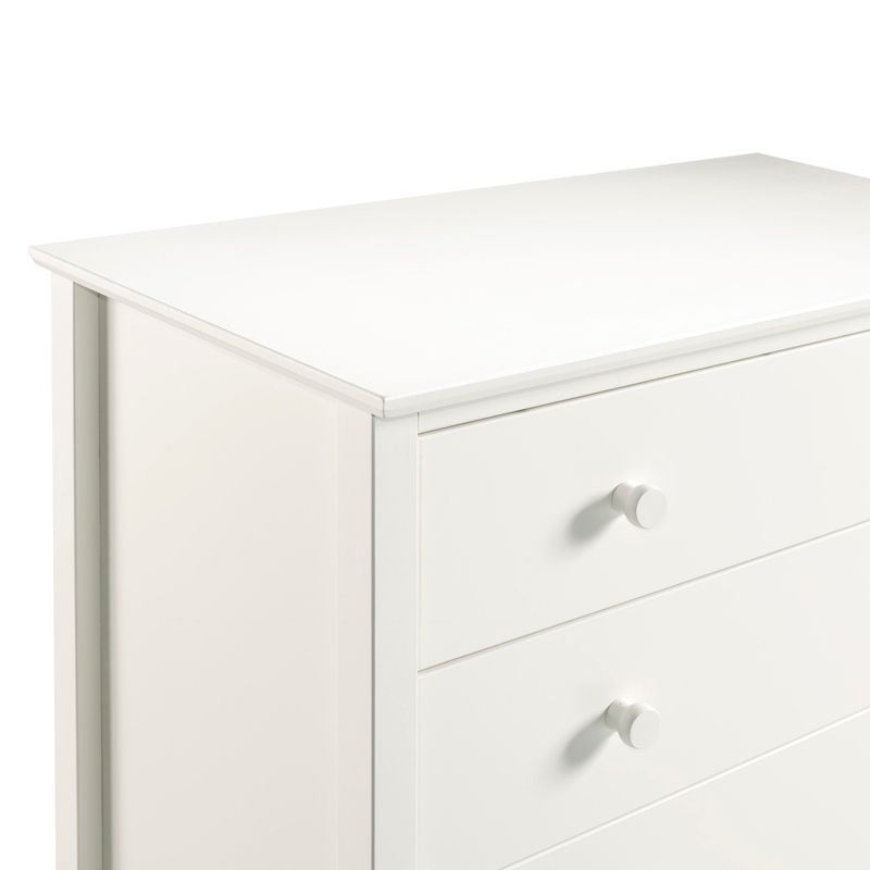 Taylor & Olive Snowberry 5-drawer Pine Wood Tall Storage Dresser - Grey