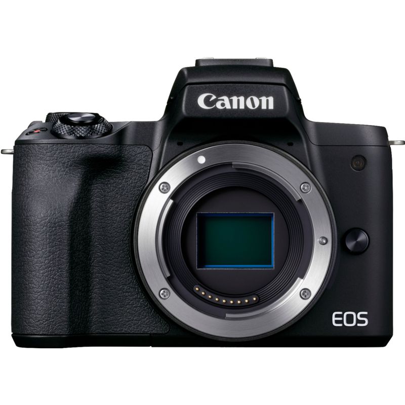 Alt View Zoom 2. Canon - EOS M50 Mark II Mirrorless Camera with EF-M 15-45mm f/3.5-6.3 IS STM Zoom Lens - Black