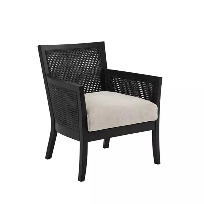 Black Diedra Accent Chair