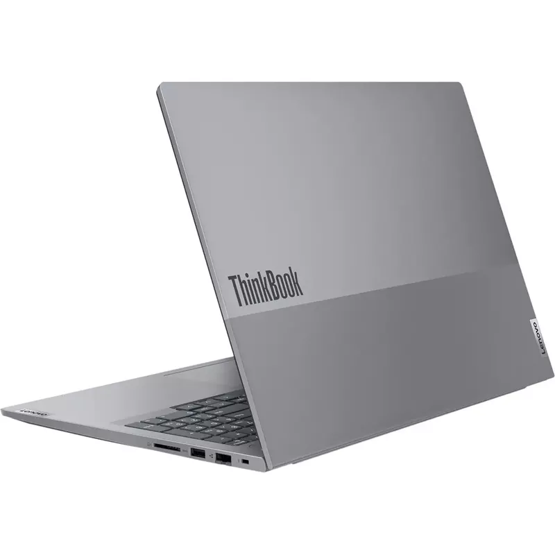 Lenovo ThinkBook 16 G6 ABP 16" WUXGA Notebook Computer, AMD Ryzen 5 7530U 2.0GHz, 8GB RAM, 256GB SSD, Windows 11 Pro, Arctic Gray