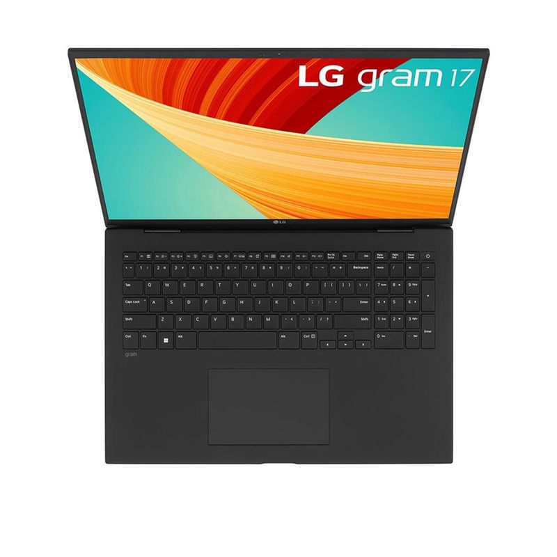 LG 17" WQXGA Notebook Computer, Intel Core i5-1350P with vPro 1.9GHz, 16GB RAM, 512GB SSD, Windows 11 Pro, Obsidian Black