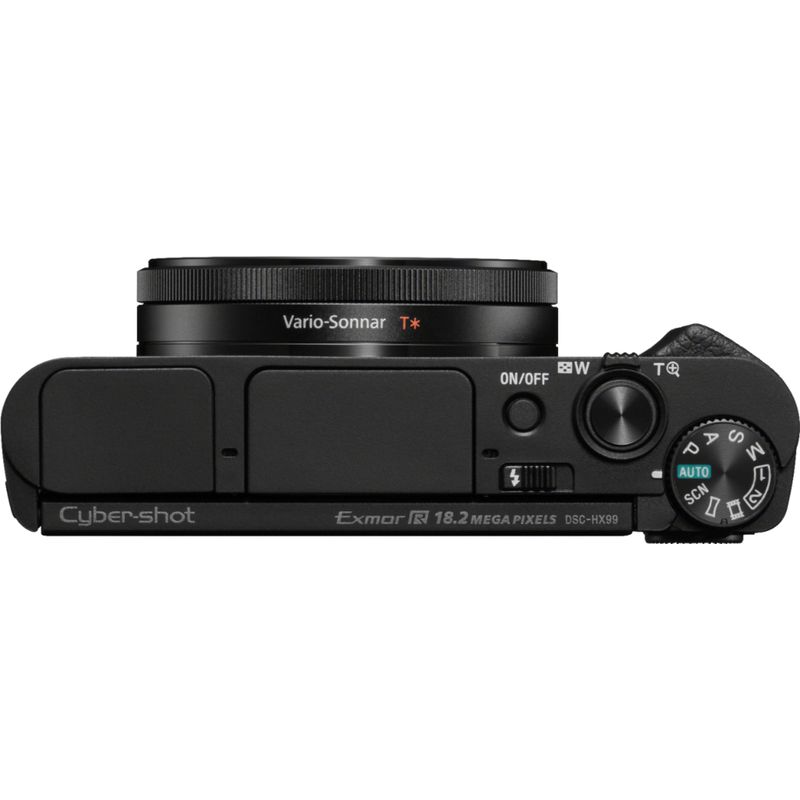 Top Zoom. Sony - Cyber-shot HX99 18.2-Megapixel Digital Camera - Black