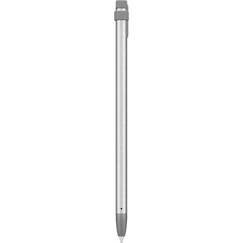 Logitech - Crayon Digital Pencil for All Apple iPads (2018 releases and later) - Mid Gray