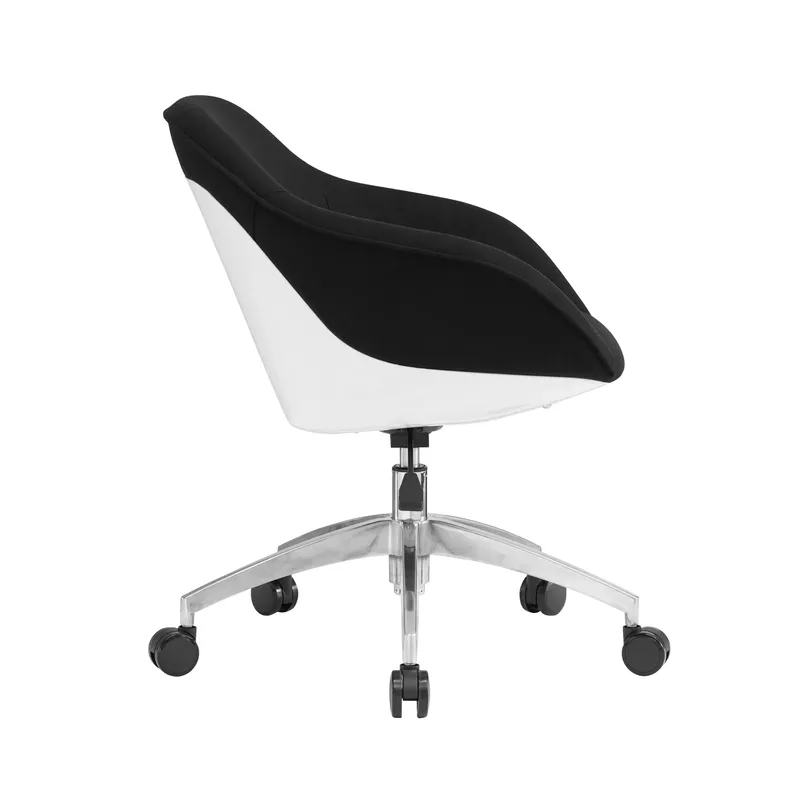 Home Office Upholstered Task Chair, Black