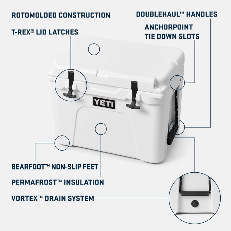 Yeti Tundra 35 Hard Cooler - Camp Green