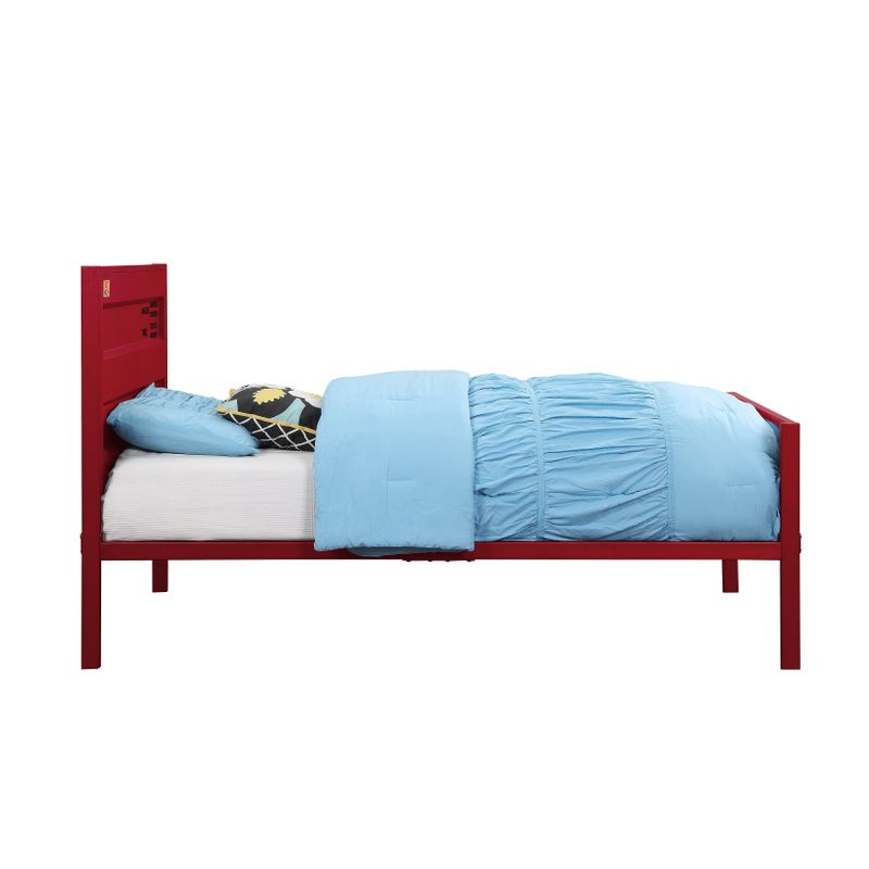 ACME Cargo Twin Bed in Red - Twin - Red