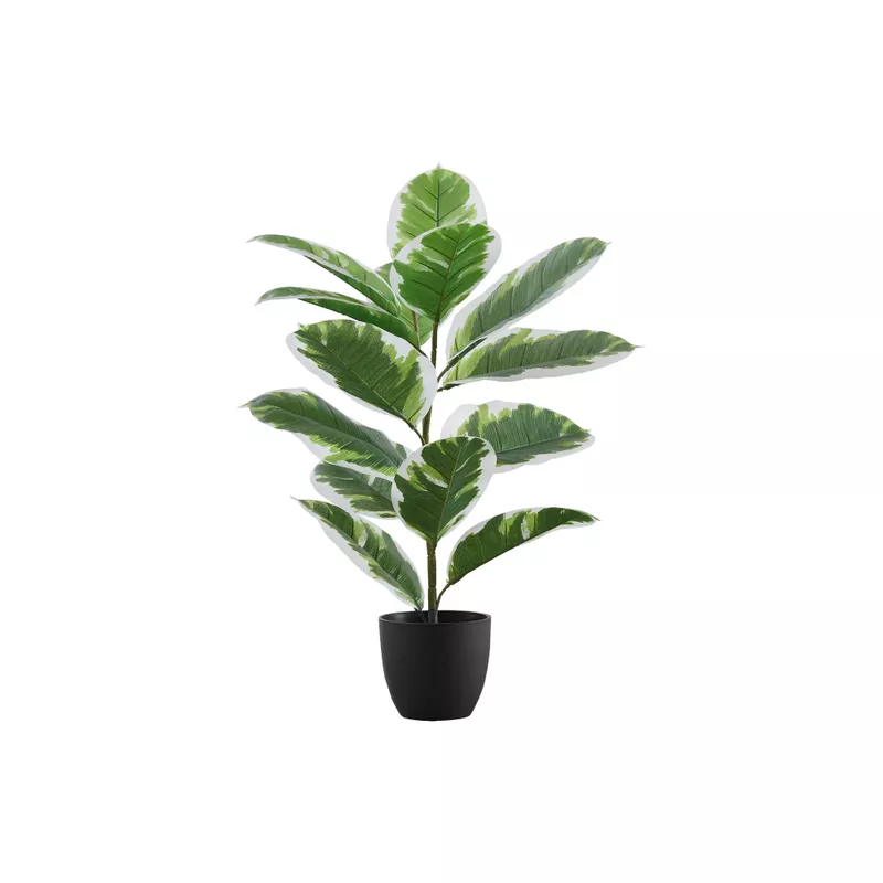 Artificial Plant - 27"H / Indoor Rubber In A 5" Pot