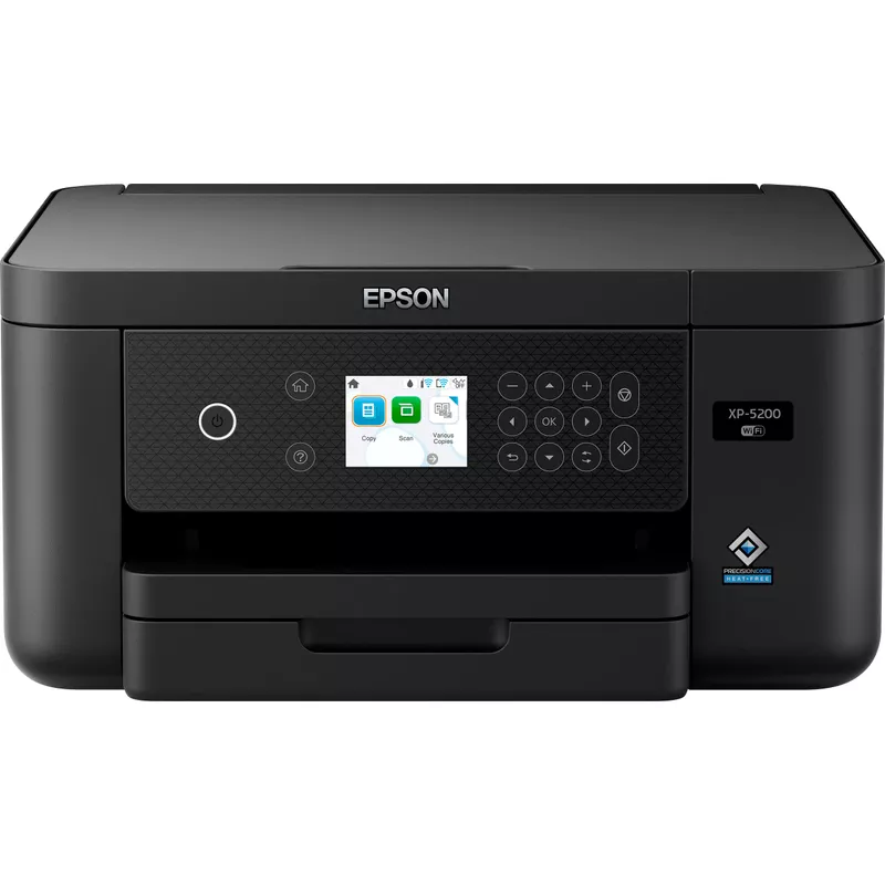 Epson - Expression Home XP-5200 All-in-One Inkjet Printer - Black