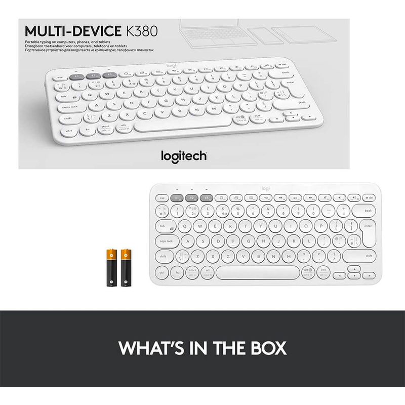 Logitech K380 Multi-Device Wireless Keyboard