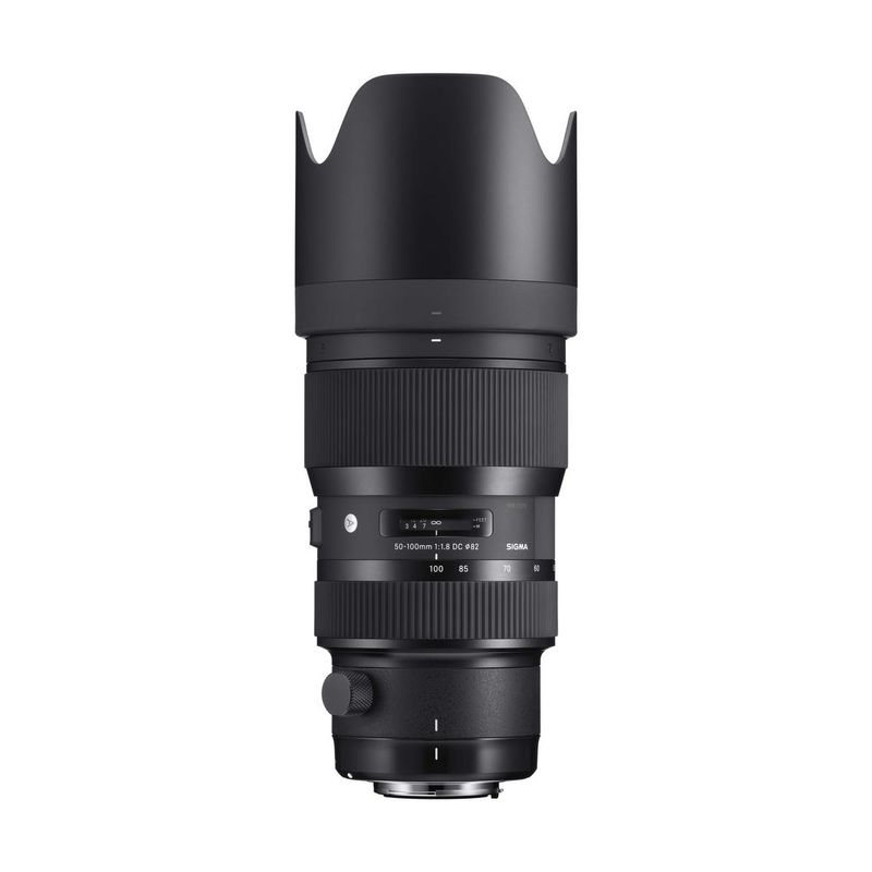 Sigma - 50-100mm F1.8 DC HSM Art Telephoto Zoom Lens for Nikon APS-C DSLR Cameras - black