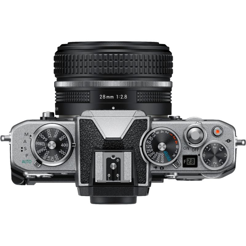 Top Zoom. Nikon - Z fc 4K Video Mirrorless Camera w/ NIKKOR Z 28mm f/2.8