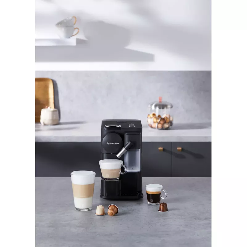 Nespresso - Lattissima One Original Espresso Machine with Milk Frother by DeLonghi - Black