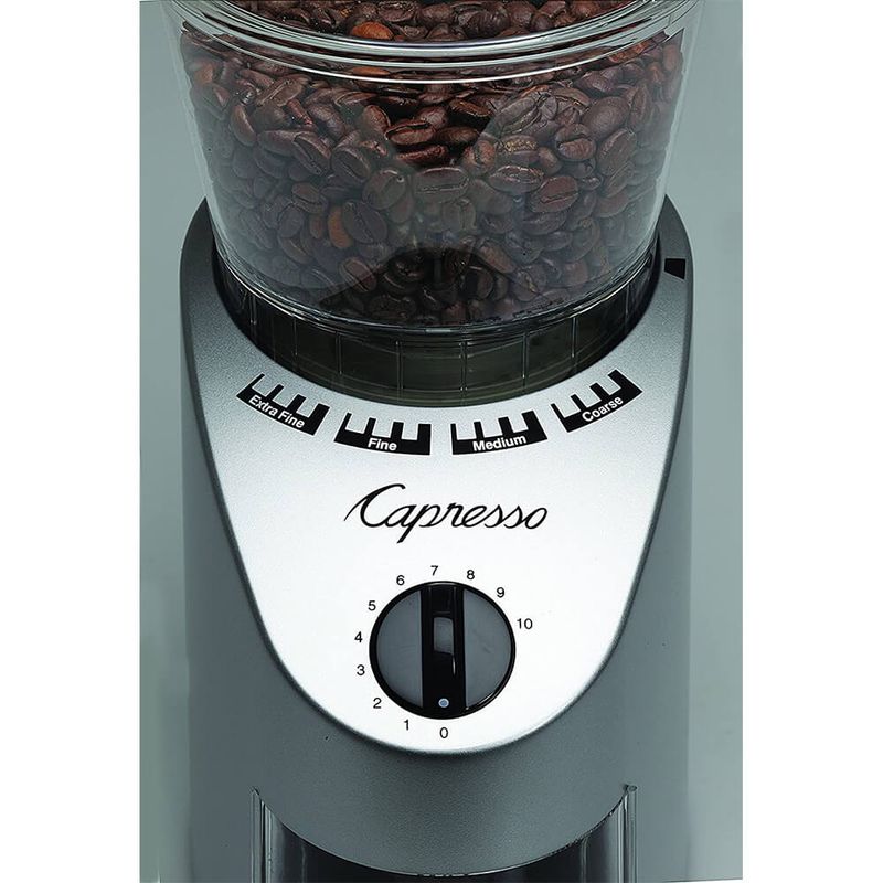 Capresso Infinity Concical Burr Grinder - Stainless Steel