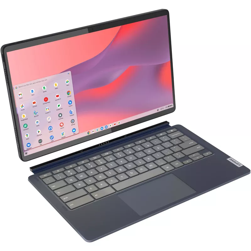 Lenovo - IdeaPad Duet 5 Chromebook - 13.3" OLED 1920x1080 Touch 2in1 Tablet - Snapdragon 7cG2 - 8GB - 128GB eMMC - with Keyboard - Abyss Blue
