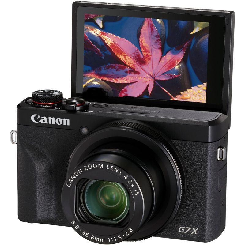 Alt View Zoom 2. Canon - PowerShot G7 X Mark III 20.1-Megapixel Digital Camera - Black