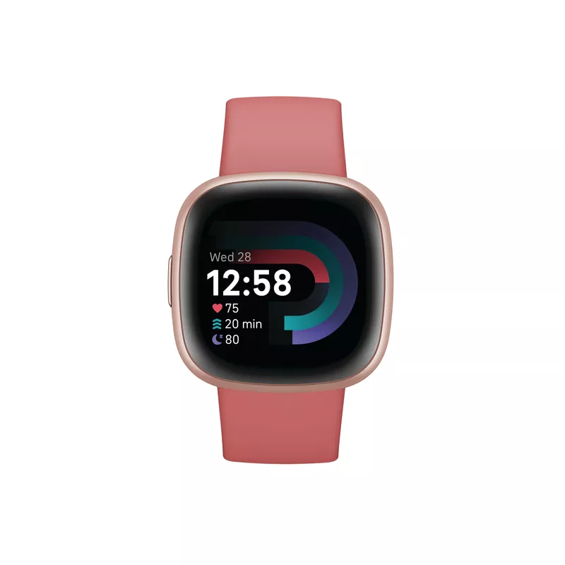 Fitbit - Versa 4 Fitness Smartwatch - Copper Rose