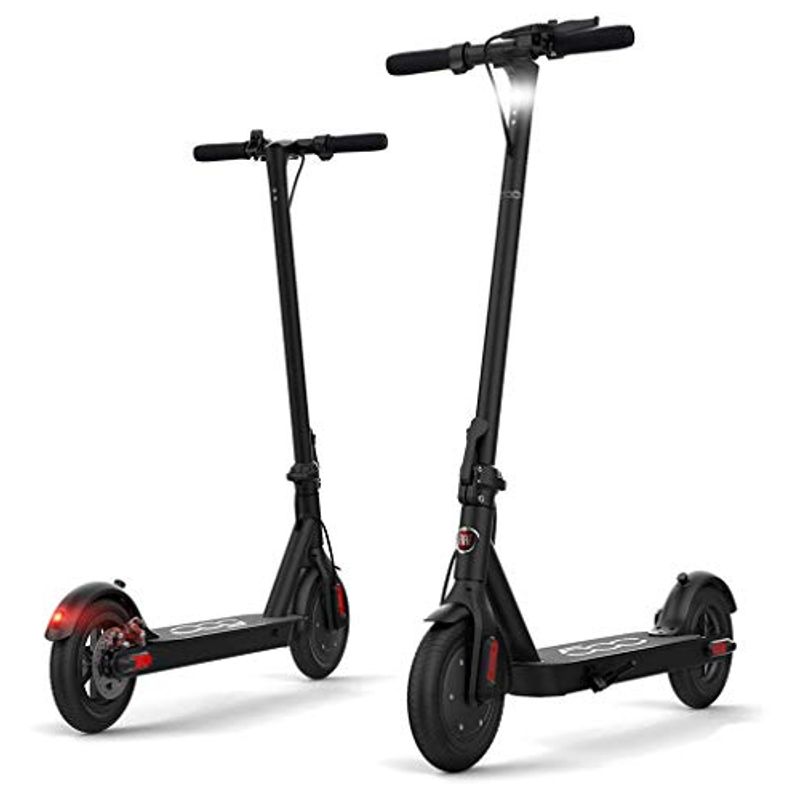 Fiat F500-F10 Electric Scooter 10” Black, 36V 350W Powerful Motor, Easy fold, Long Range Battery, Double Safety Breaking System