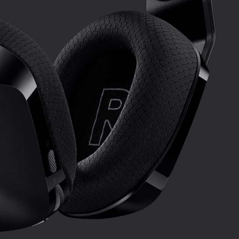 Alt View Zoom 11. Logitech - G733 LIGHTSPEED Wireless DTS Headphone:X v2.0 Over-the-Ear Gaming Headset for PC and PlayStation - Black