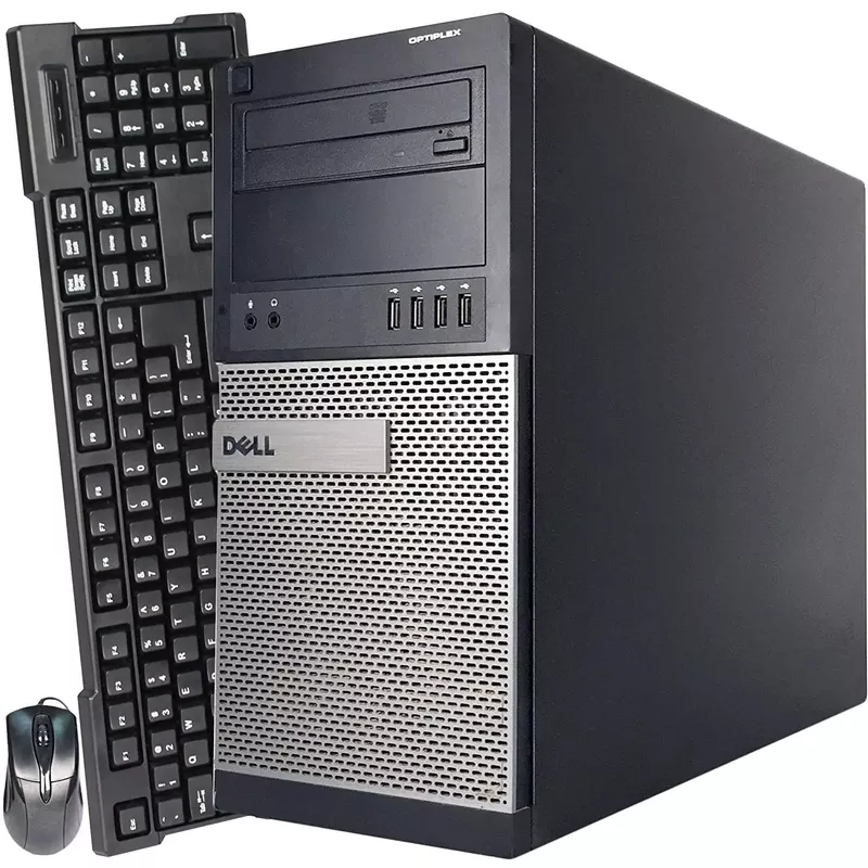 Dell Optiplex 790 Tower Computer, 3.2 GHz Intel i5 Quad Core, 8GB DDR3 RAM, 1TB HDD, Windows 10 Professional 64bit (Refurbished)