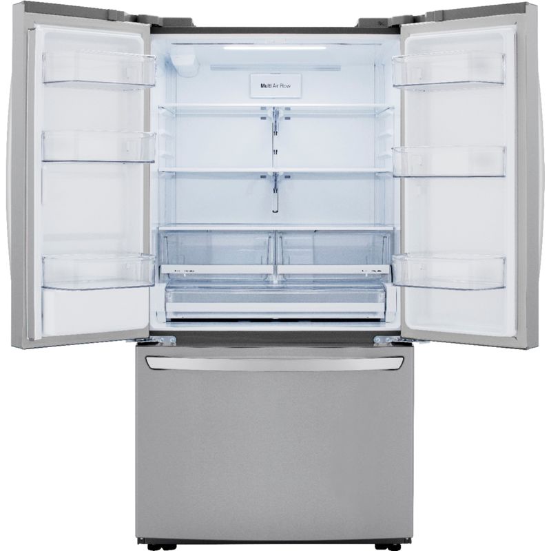 Alt View Zoom 17. LG - 29 Cu. Ft. French Door Smart Refrigerator with Ice Maker and External Water Dispenser - Stainless steel