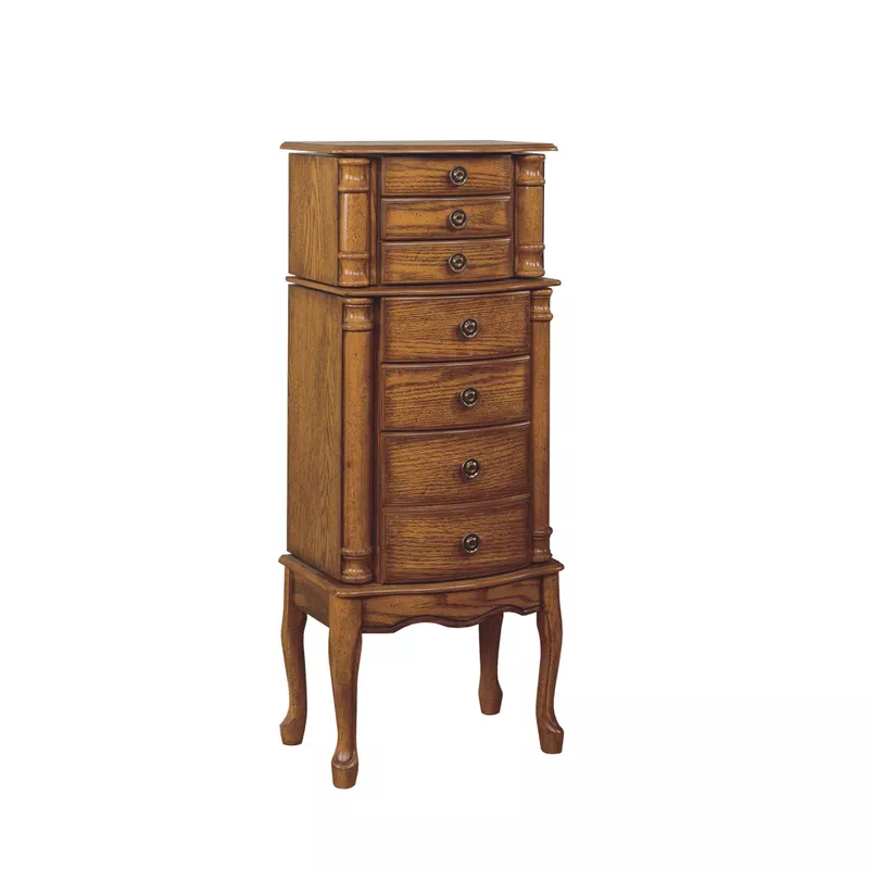 Renwood Jewelry Armoire Oak