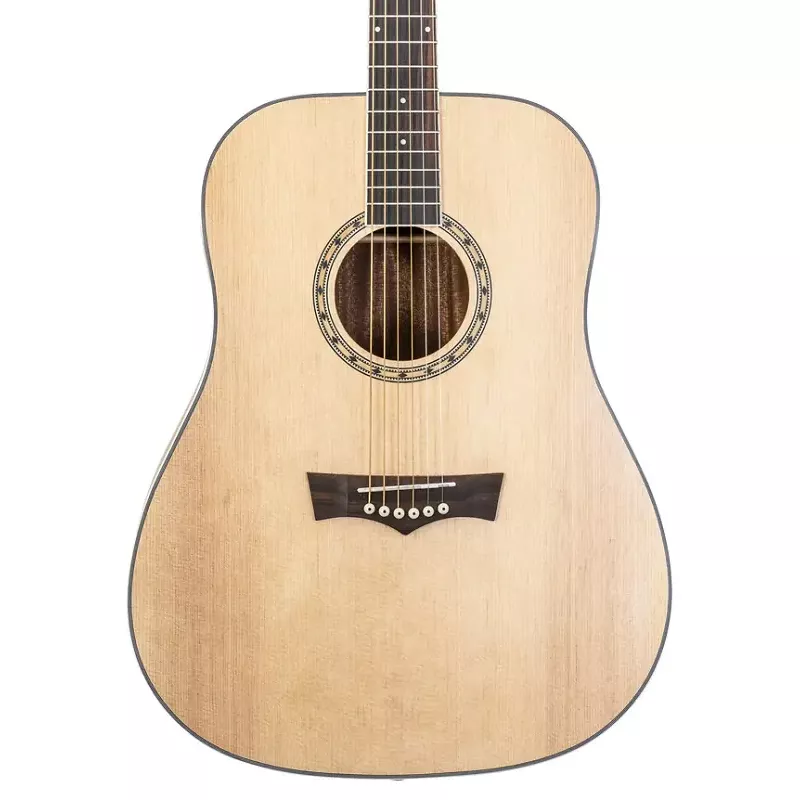 Peavey Delta Woods 2 Solid Top Dreadnaught Acoustic Guitar w/Case