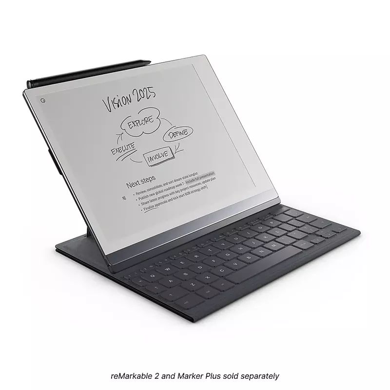 reMarkable 2 - Type Folio Keyboard for your Paper Tablet - Black Ink